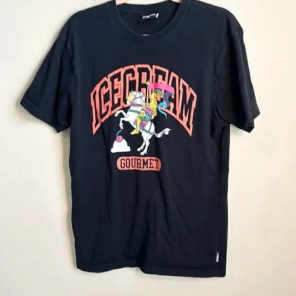 IceCream Black Collegiate Billionaire Boys Club Mens Tee L